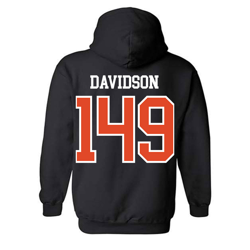 Oregon State - NCAA Wrestling : Koy Davidson - Classic Shersey Hooded Sweatshirt-1