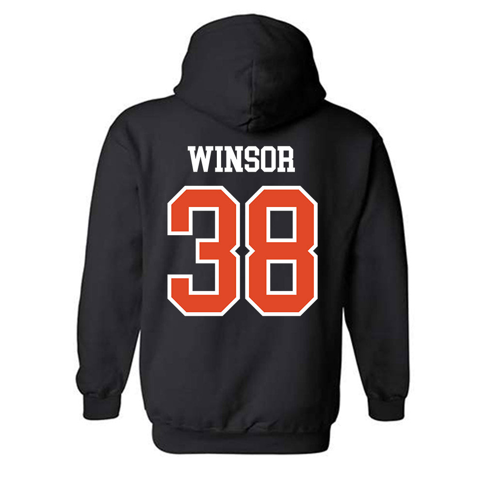 Oregon State - NCAA Football : AJ Winsor - Classic Shersey Hooded Sweatshirt-1
