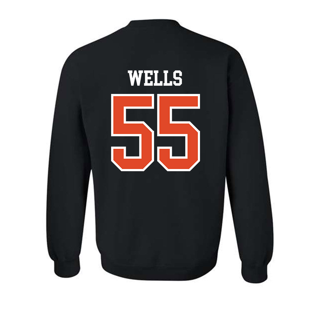 Oregon State - NCAA Football : Van Wells - Classic Shersey Crewneck Sweatshirt-1