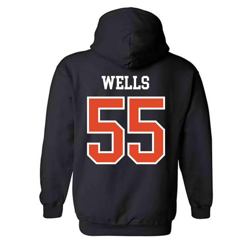 Oregon State - NCAA Football : Van Wells - Classic Shersey Hooded Sweatshirt-1