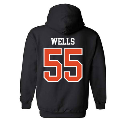 Oregon State - NCAA Football : Van Wells - Classic Shersey Hooded Sweatshirt-1