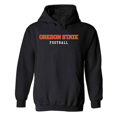 Oregon State - NCAA Football : Kai Wallin - Classic Shersey Hooded Sweatshirt-0