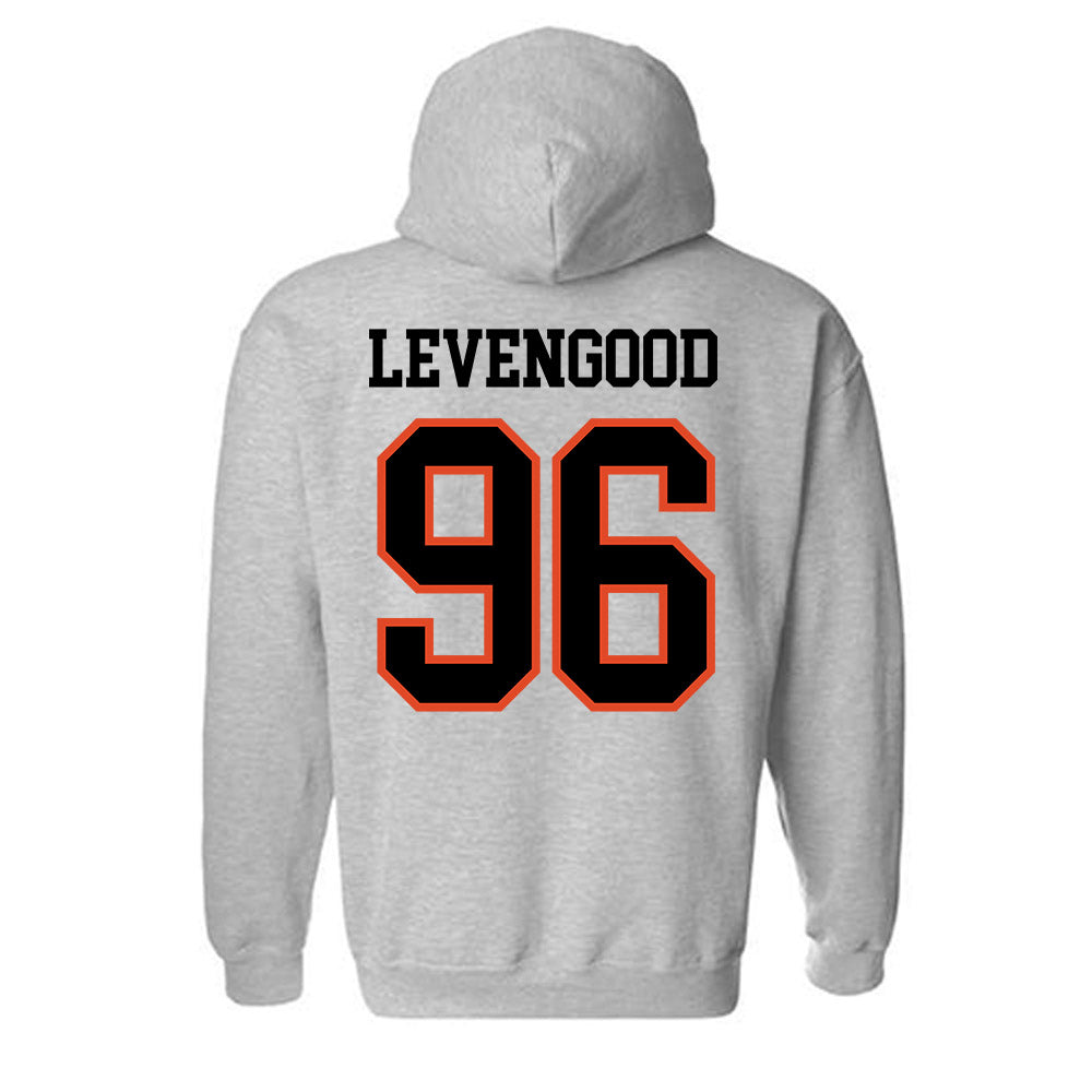 Oregon State - NCAA Football : Luke Levengood - Classic Shersey Hooded Sweatshirt-2