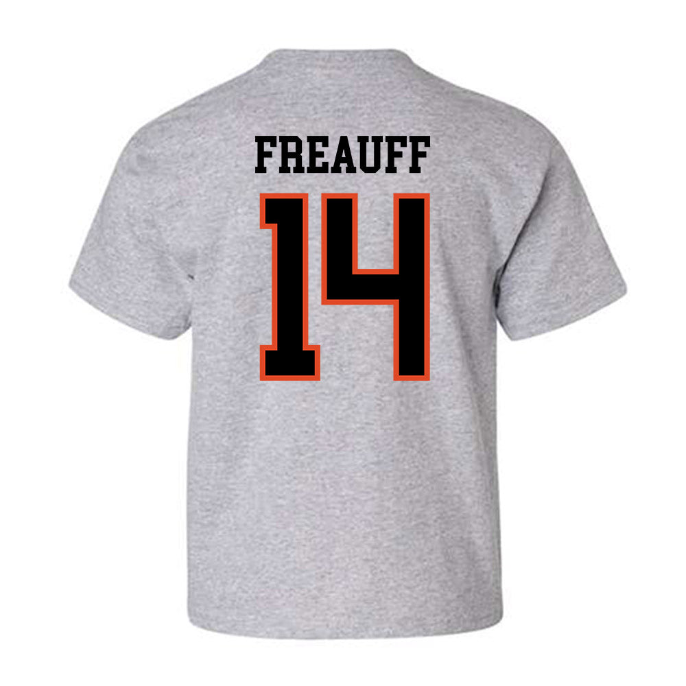 Oregon State - NCAA Football : Eddie Freauff - Classic Shersey Youth T-Shirt-3