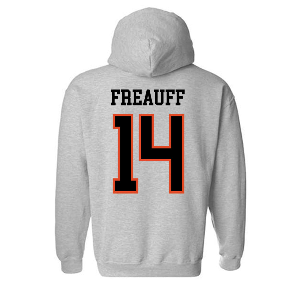 Oregon State - NCAA Football : Eddie Freauff - Classic Shersey Hooded Sweatshirt-3