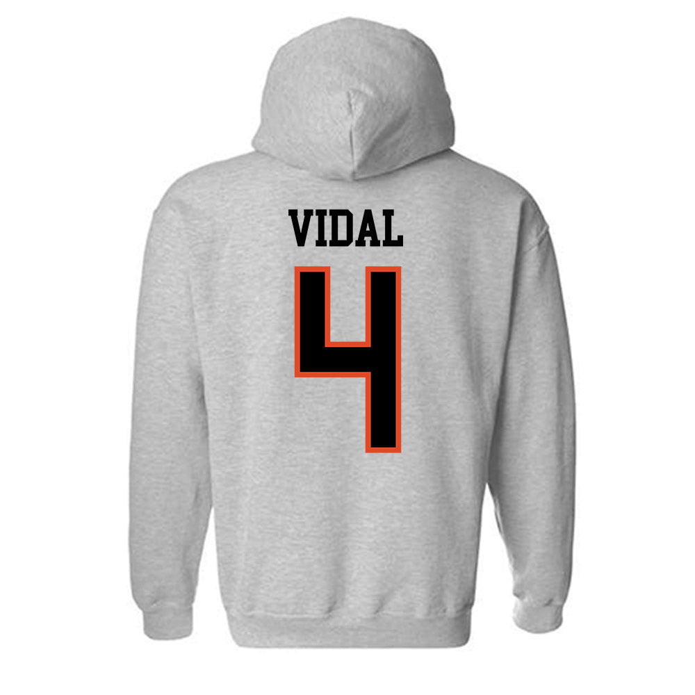 Oregon State - NCAA Men's Soccer : Oriol Vidal - Classic Shersey Hooded Sweatshirt-2