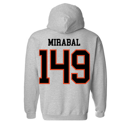 Oregon State - NCAA Wrestling : Moses Mirabal - Classic Shersey Hooded Sweatshirt-3