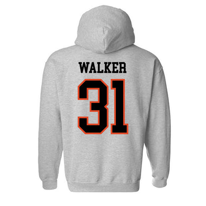 Oregon State - NCAA Football : Max Walker - Classic Shersey Hooded Sweatshirt-2