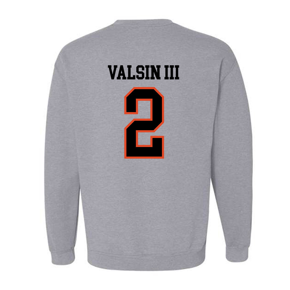 Oregon State - NCAA Football : Jimmy Valsin III - Classic Shersey Crewneck Sweatshirt-3