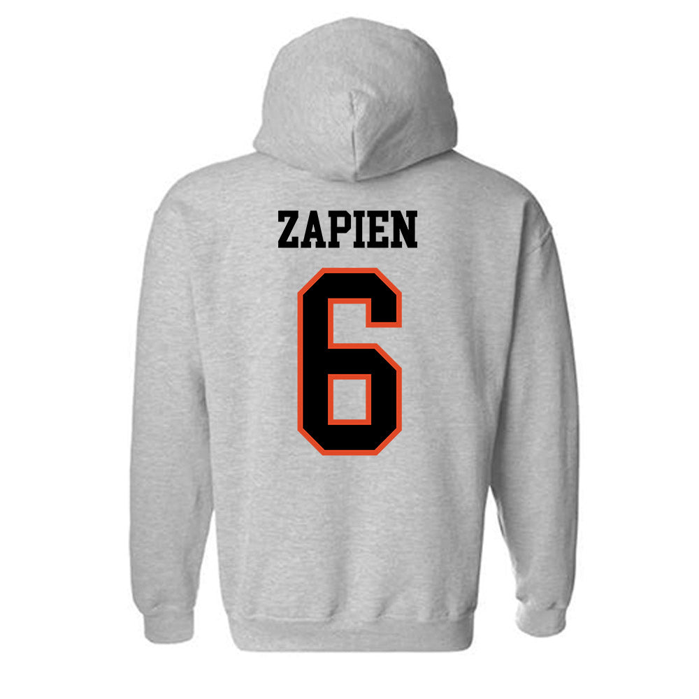 Oregon State - NCAA Men's Soccer : Jacob Zapien - Classic Shersey Hooded Sweatshirt-3