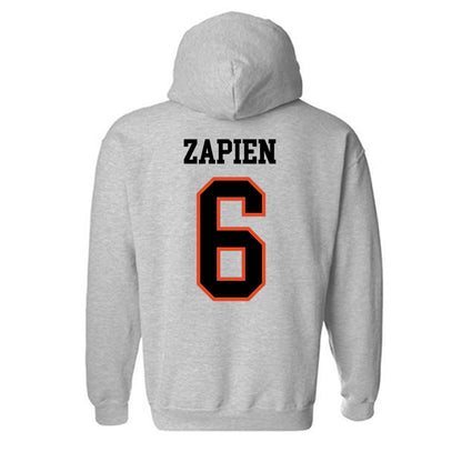 Oregon State - NCAA Men's Soccer : Jacob Zapien - Classic Shersey Hooded Sweatshirt-3