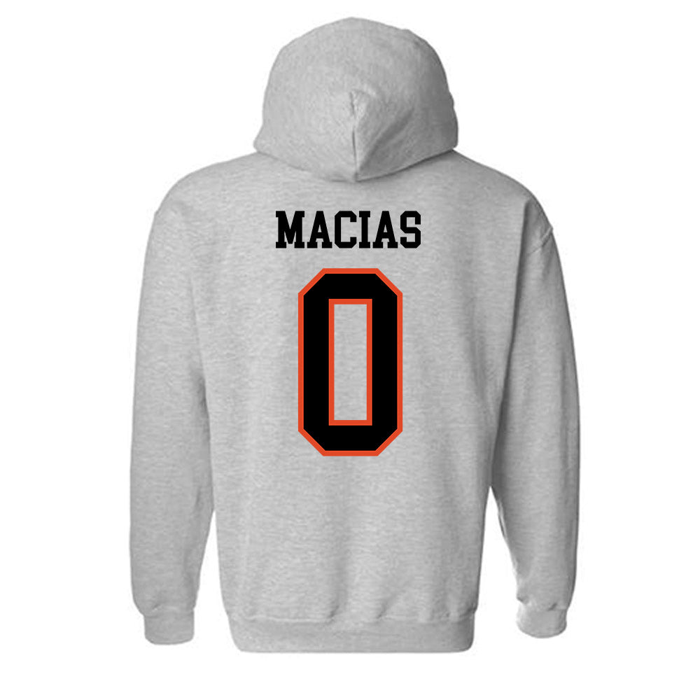 Oregon State - NCAA Men's Soccer : Michael Macias - Classic Shersey Hooded Sweatshirt-2
