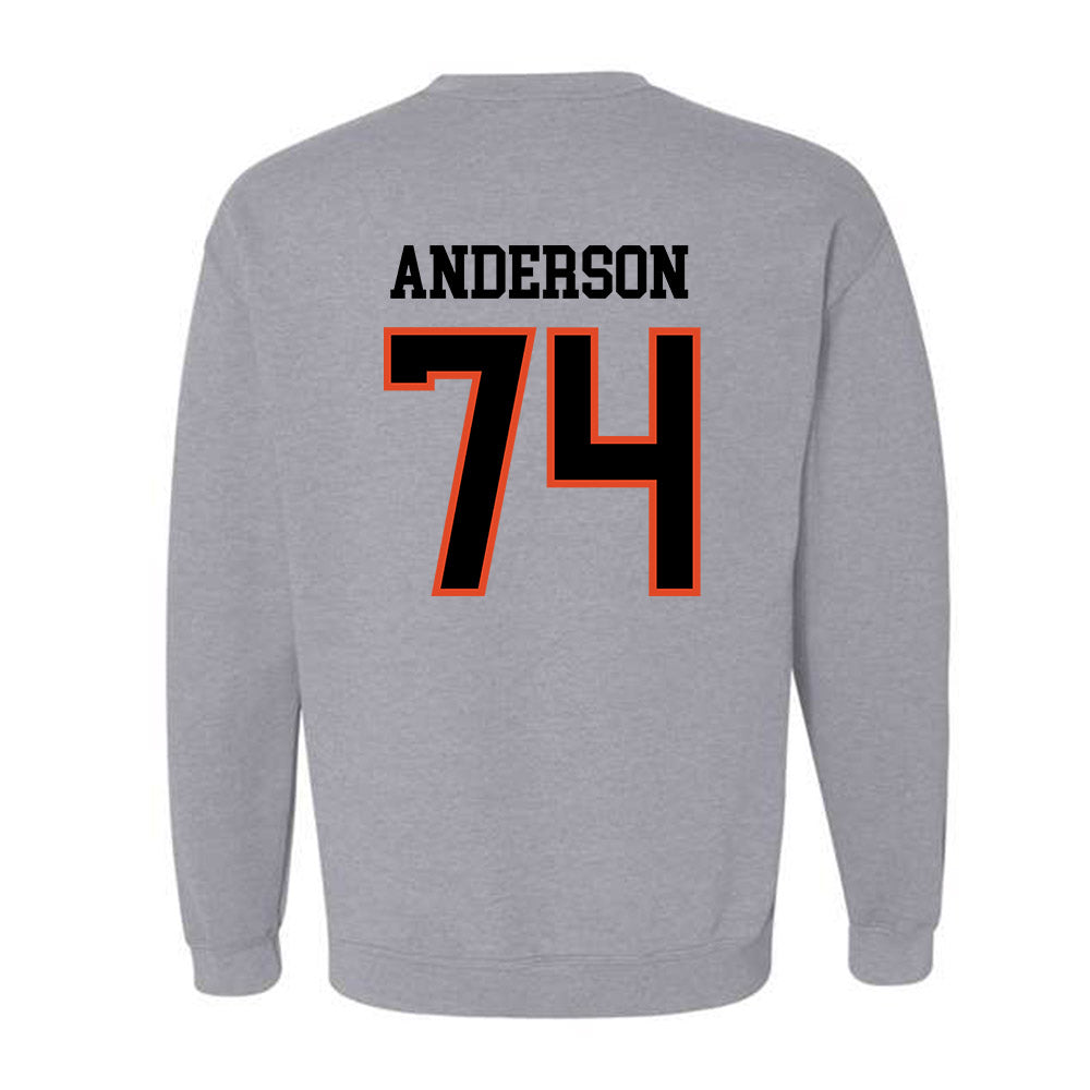 Oregon State - NCAA Football : Jacob Anderson - Classic Shersey Crewneck Sweatshirt-2