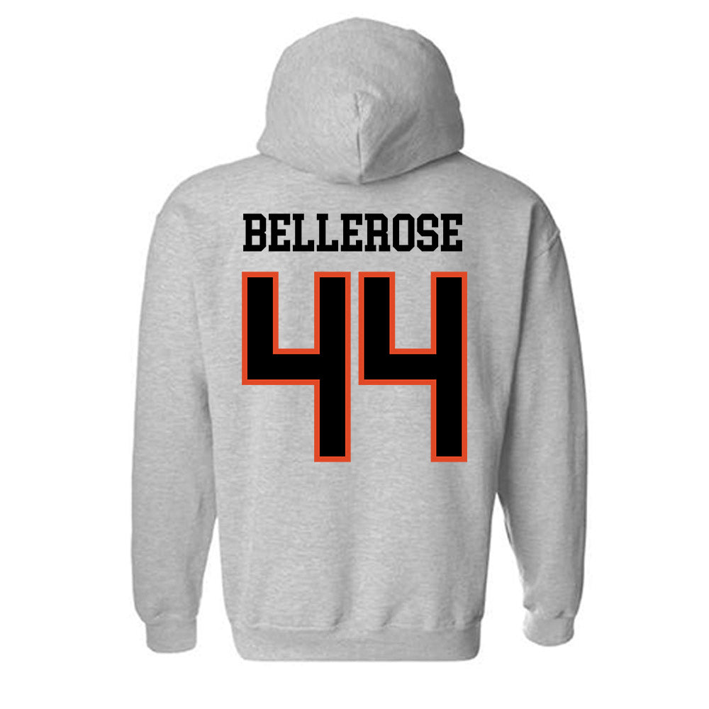 Oregon State - NCAA Baseball : Tyler Bellerose - Classic Shersey Hooded Sweatshirt-3