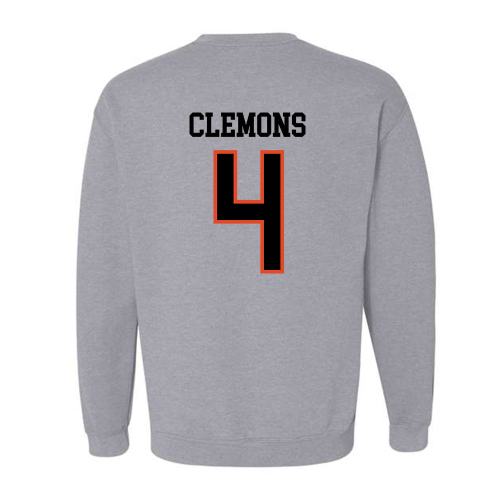 Oregon State - NCAA Football : Darrius Clemons - Classic Shersey Crewneck Sweatshirt-2