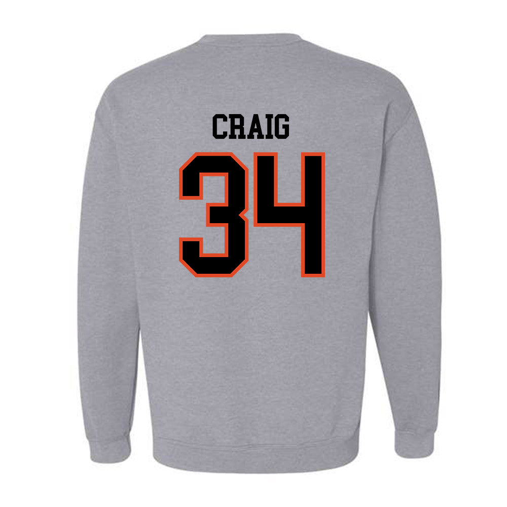 Oregon State - NCAA Football : Sean Craig - Classic Shersey Crewneck Sweatshirt-2