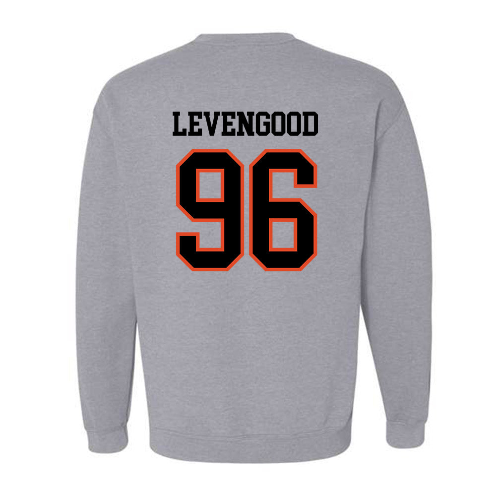 Oregon State - NCAA Football : Luke Levengood - Classic Shersey Crewneck Sweatshirt-2