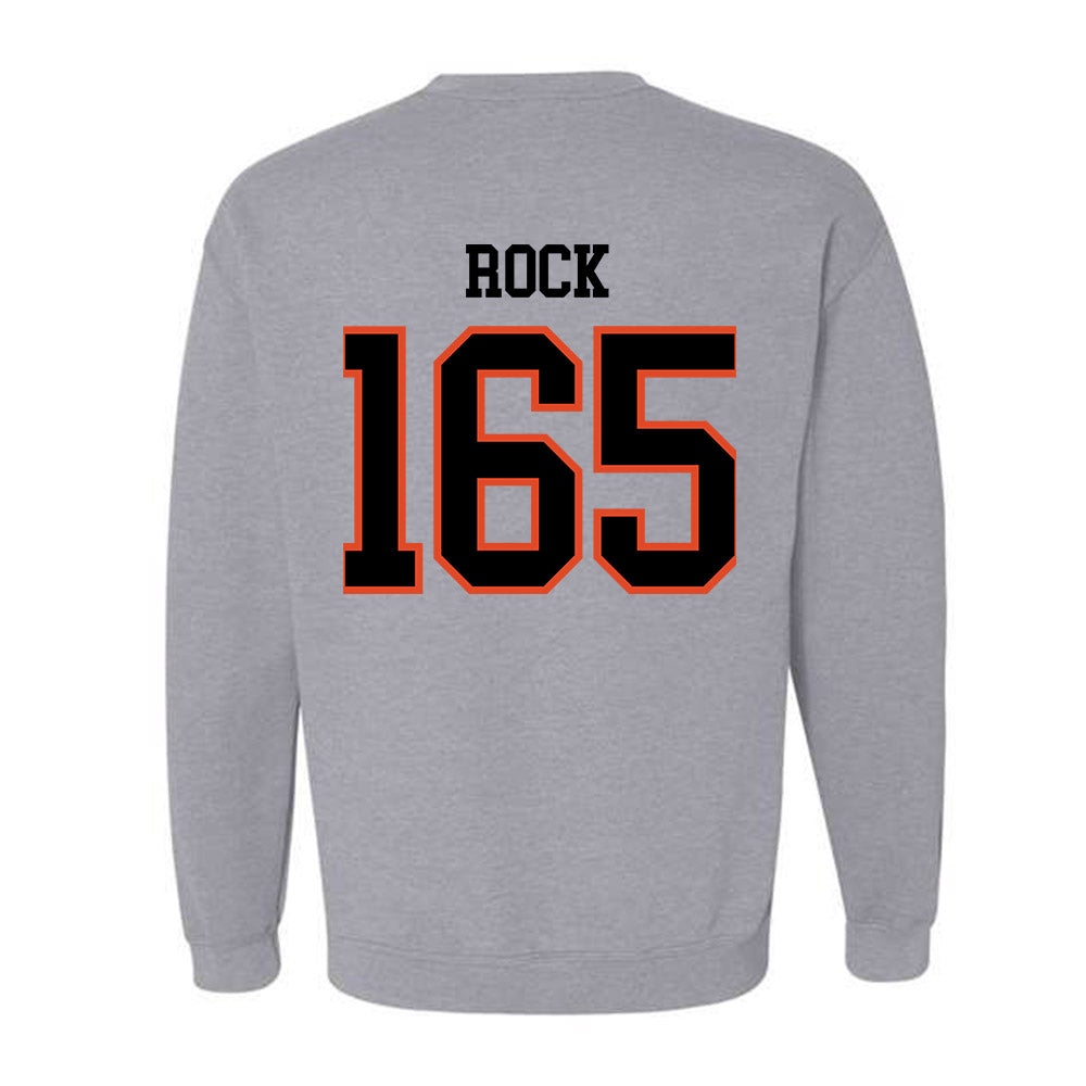 Oregon State - NCAA Wrestling : keller rock - Classic Shersey Crewneck Sweatshirt-2