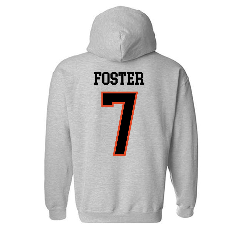 Oregon State - NCAA Football : Dexter Foster - Classic Shersey Hooded Sweatshirt-3