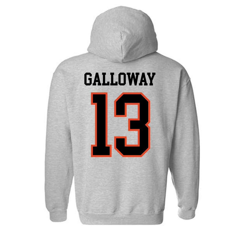 Oregon State - NCAA Baseball : Jacob Galloway - Classic Shersey Hooded Sweatshirt-3