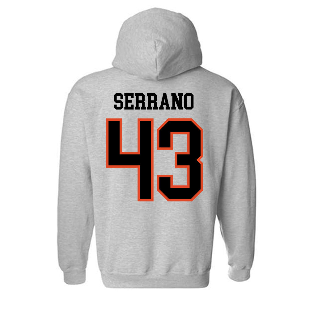 Oregon State - NCAA Baseball : Martin Serrano - Classic Shersey Hooded Sweatshirt-2