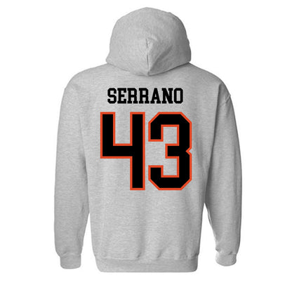 Oregon State - NCAA Baseball : Martin Serrano - Classic Shersey Hooded Sweatshirt-2