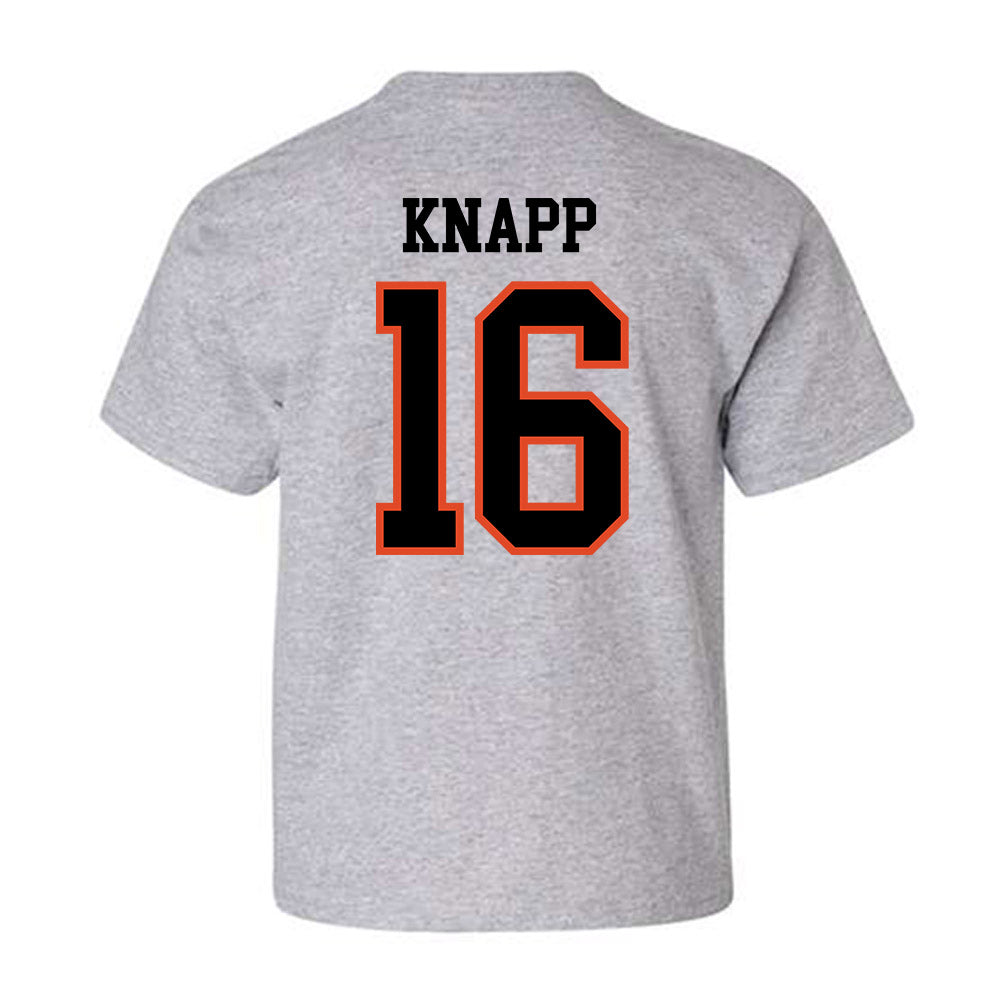 Oregon State - NCAA Football : Logan Knapp - Classic Shersey Youth T-Shirt-2