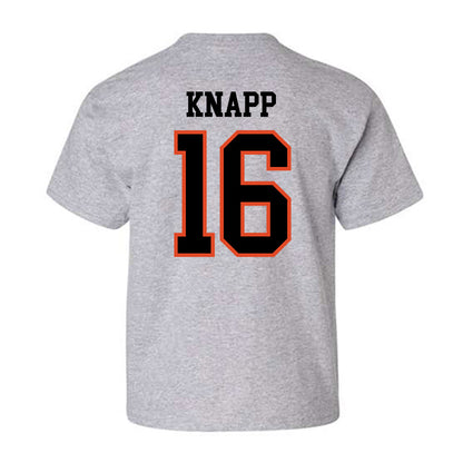 Oregon State - NCAA Football : Logan Knapp - Classic Shersey Youth T-Shirt-2