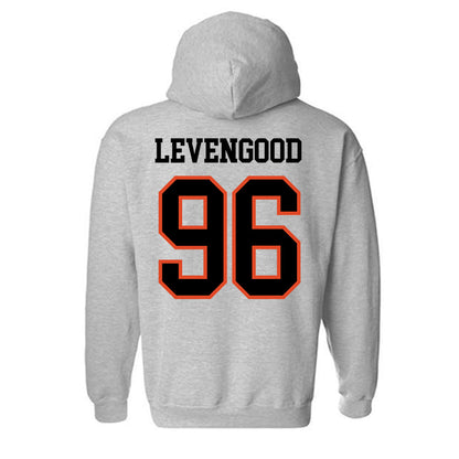 Oregon State - NCAA Football : Luke Levengood - Classic Shersey Hooded Sweatshirt-3