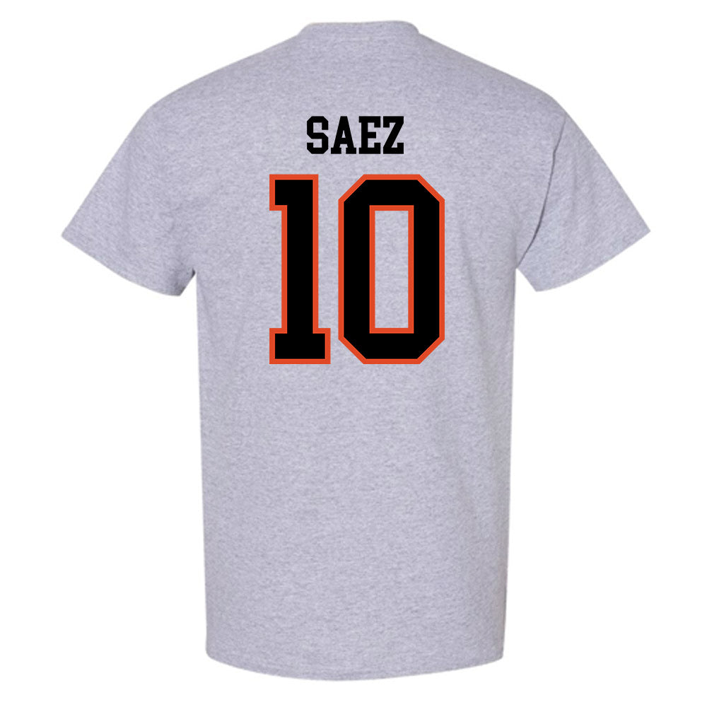Oregon State - NCAA Football : Zakaih Saez - Classic Shersey T-Shirt-2