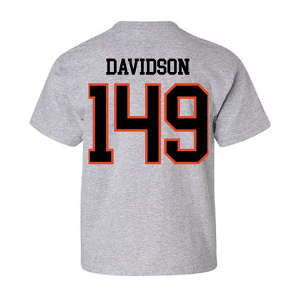 Oregon State - NCAA Wrestling : Koy Davidson - Classic Shersey Youth T-Shirt-3