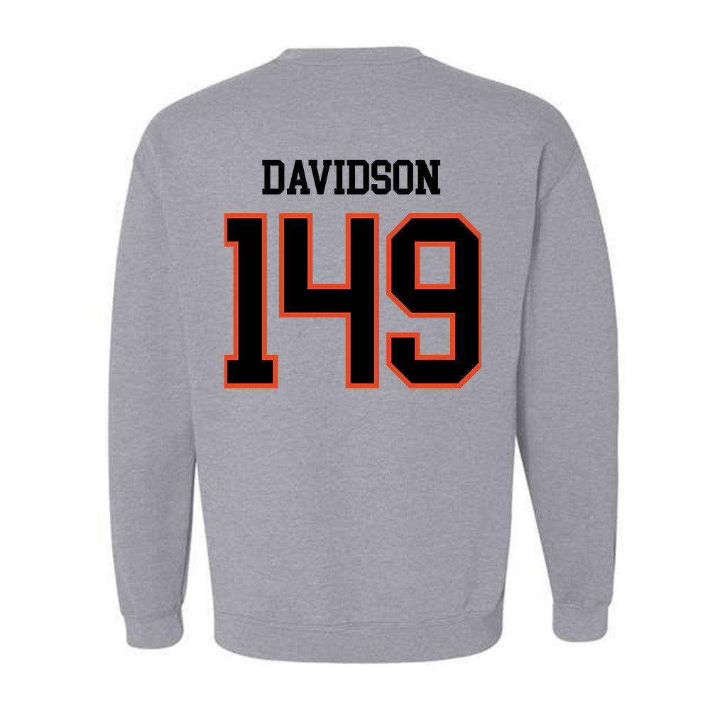 Oregon State - NCAA Wrestling : Koy Davidson - Classic Shersey Crewneck Sweatshirt-2