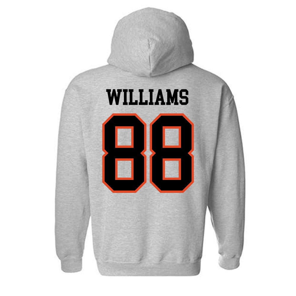 Oregon State - NCAA Football : Riley Williams - Classic Shersey Hooded Sweatshirt-2