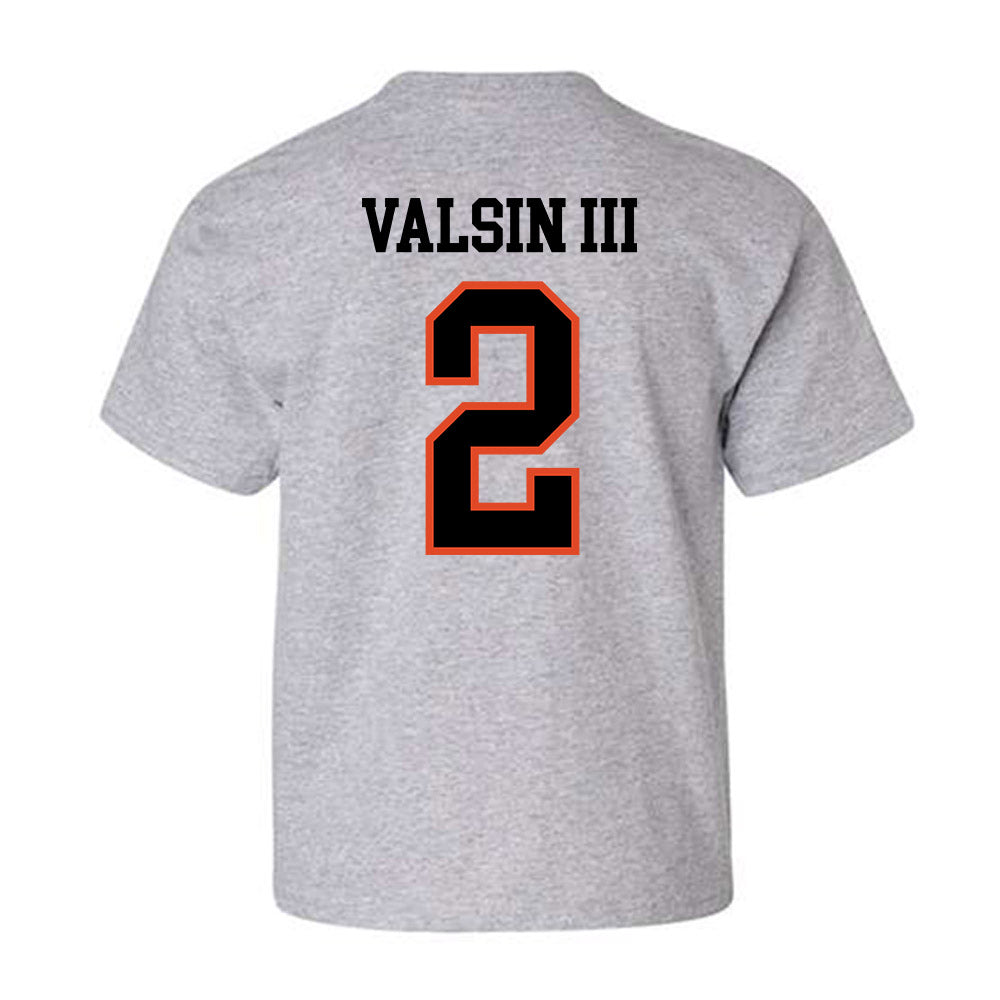 Oregon State - NCAA Football : Jimmy Valsin III - Classic Shersey Youth T-Shirt-2