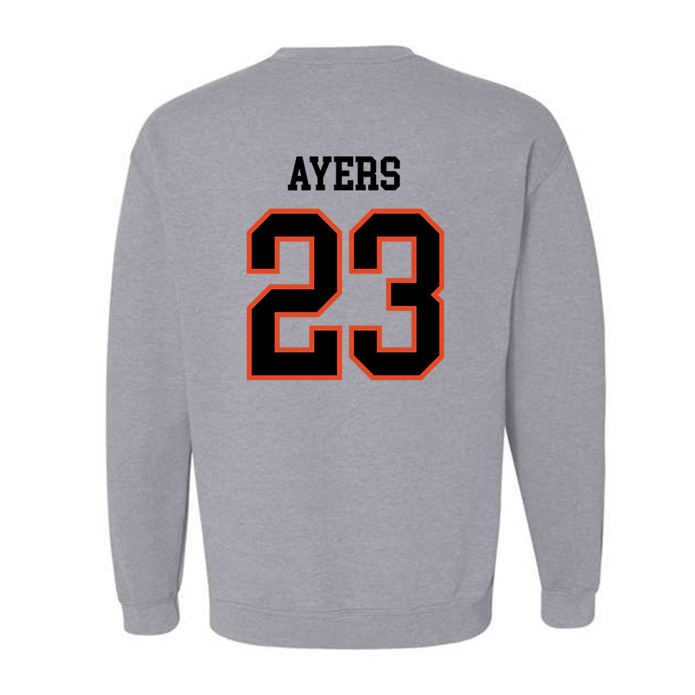 Oregon State - NCAA Football : Exodus Ayers - Classic Shersey Crewneck Sweatshirt-2
