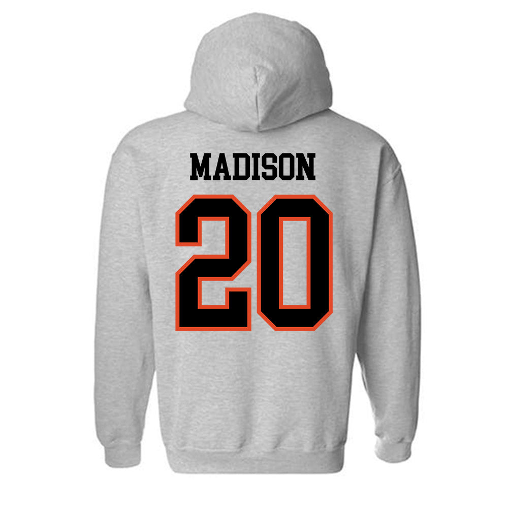 Oregon State - NCAA Football : David Madison - Classic Shersey Hooded Sweatshirt-3
