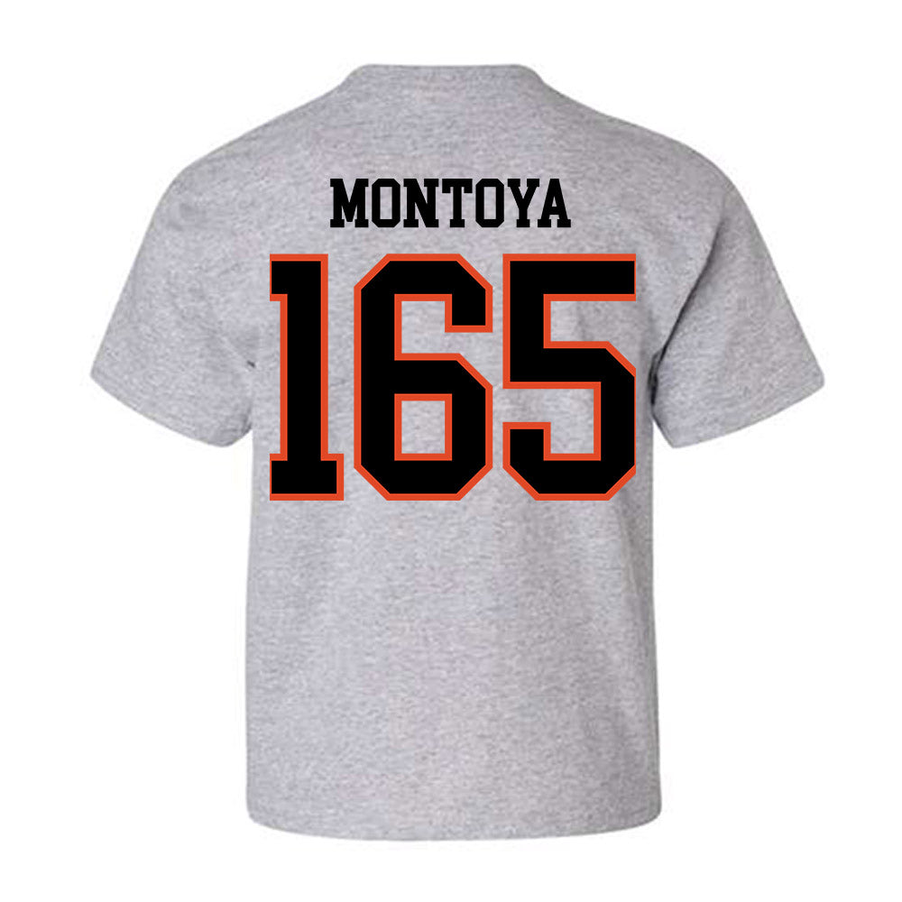 Oregon State - NCAA Wrestling : Sergio Montoya - Classic Shersey Youth T-Shirt-3