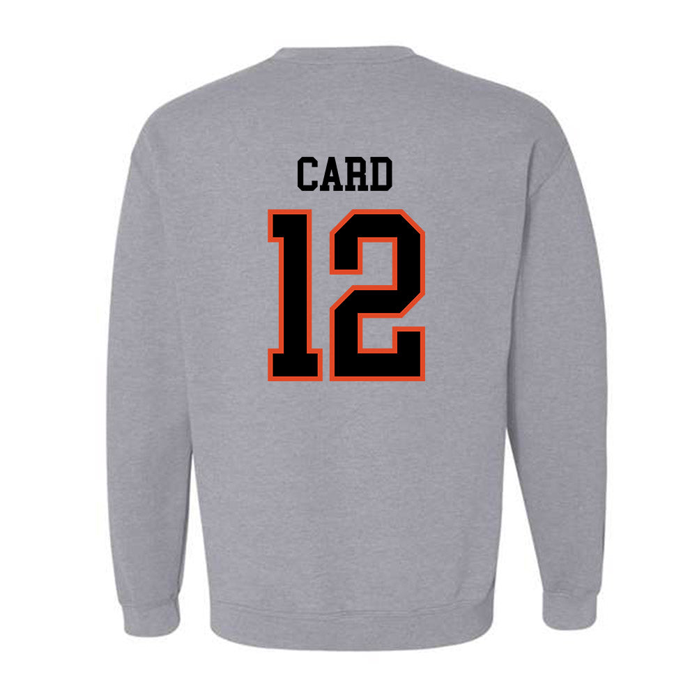 Oregon State - NCAA Football : Zachary Card - Classic Shersey Crewneck Sweatshirt-2
