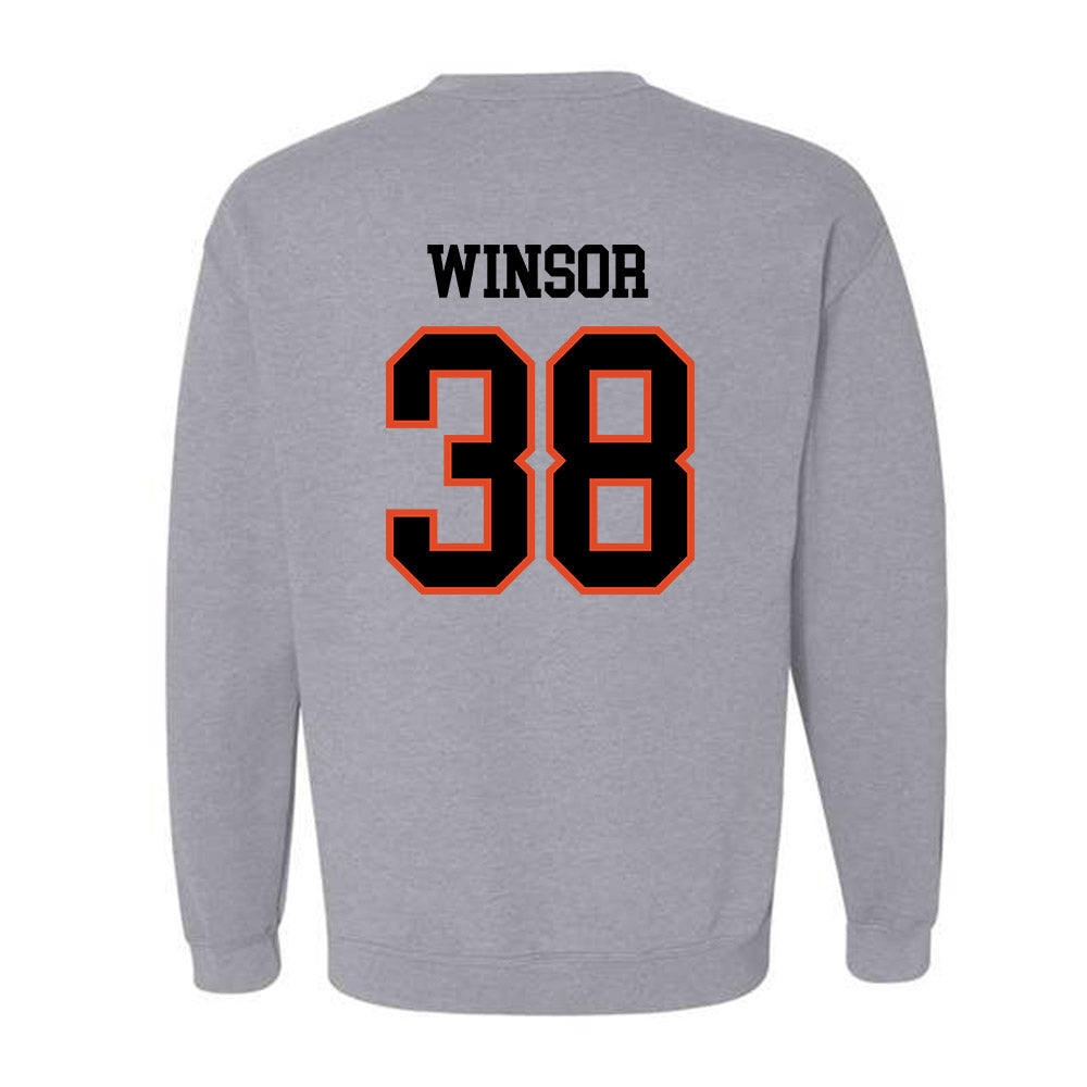 Oregon State - NCAA Football : AJ Winsor - Classic Shersey Crewneck Sweatshirt-3