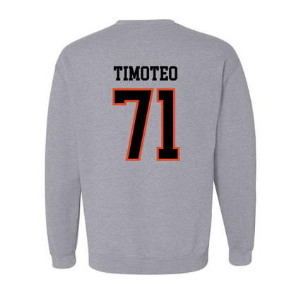 Oregon State - NCAA Football : Josiah Timoteo - Classic Shersey Crewneck Sweatshirt-2