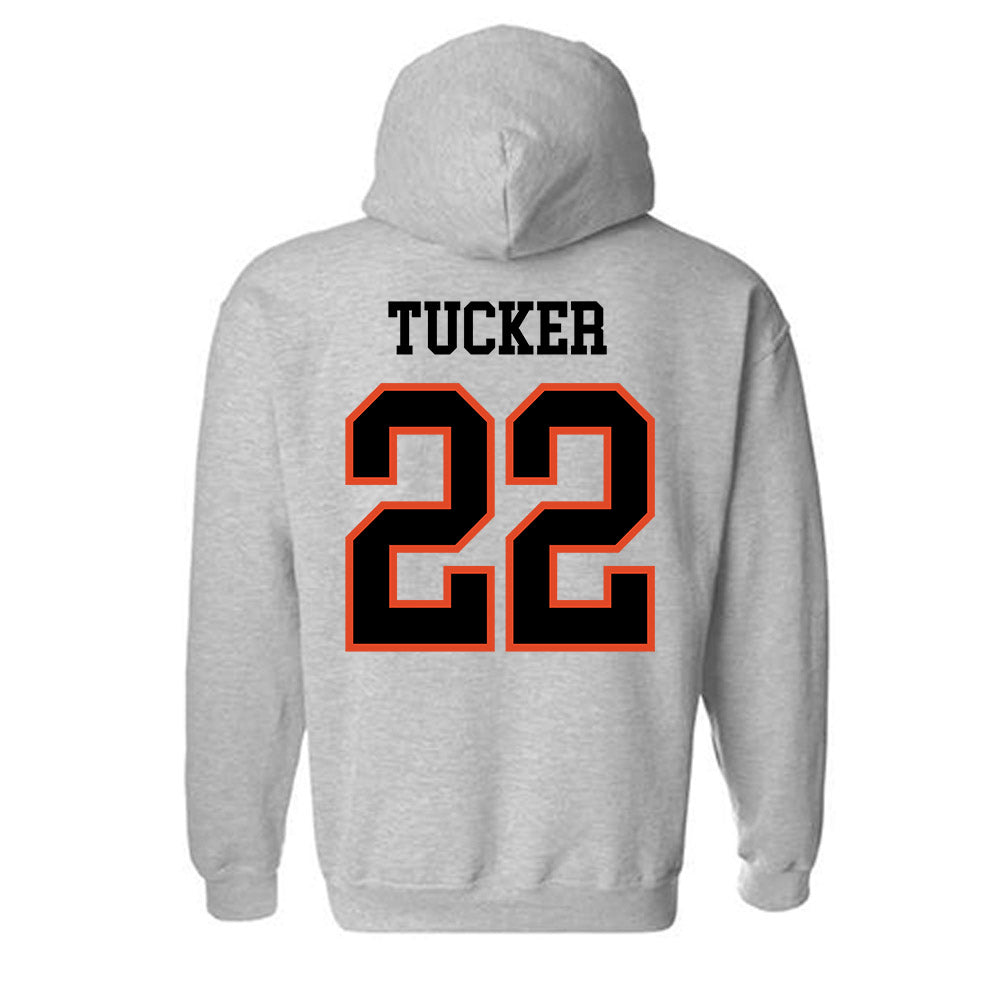 Oregon State - NCAA Football : Jalil Tucker - Classic Shersey Hooded Sweatshirt-3