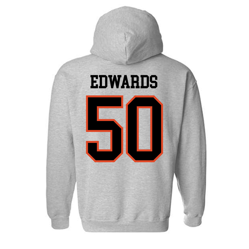 Oregon State - NCAA Baseball : Zach Edwards - Classic Shersey Hooded Sweatshirt-2