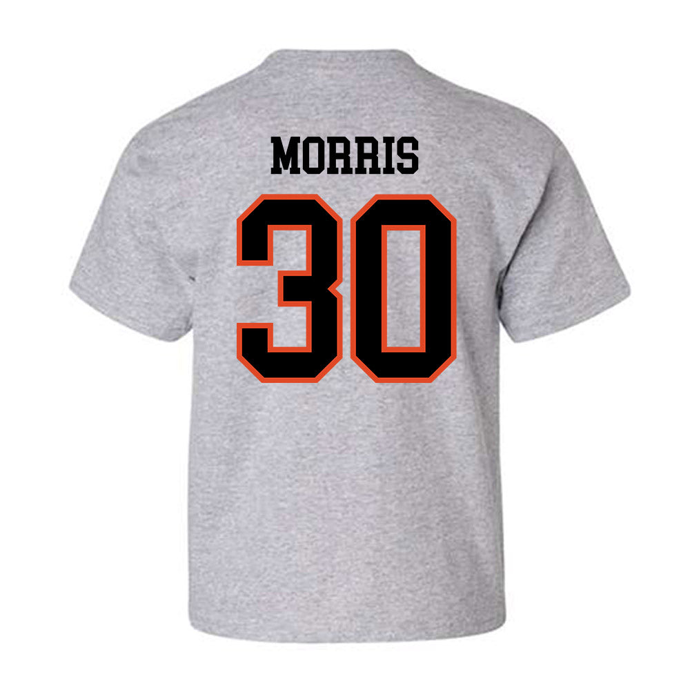 Oregon State - NCAA Baseball : Trey Morris - Classic Shersey Youth T-Shirt-3