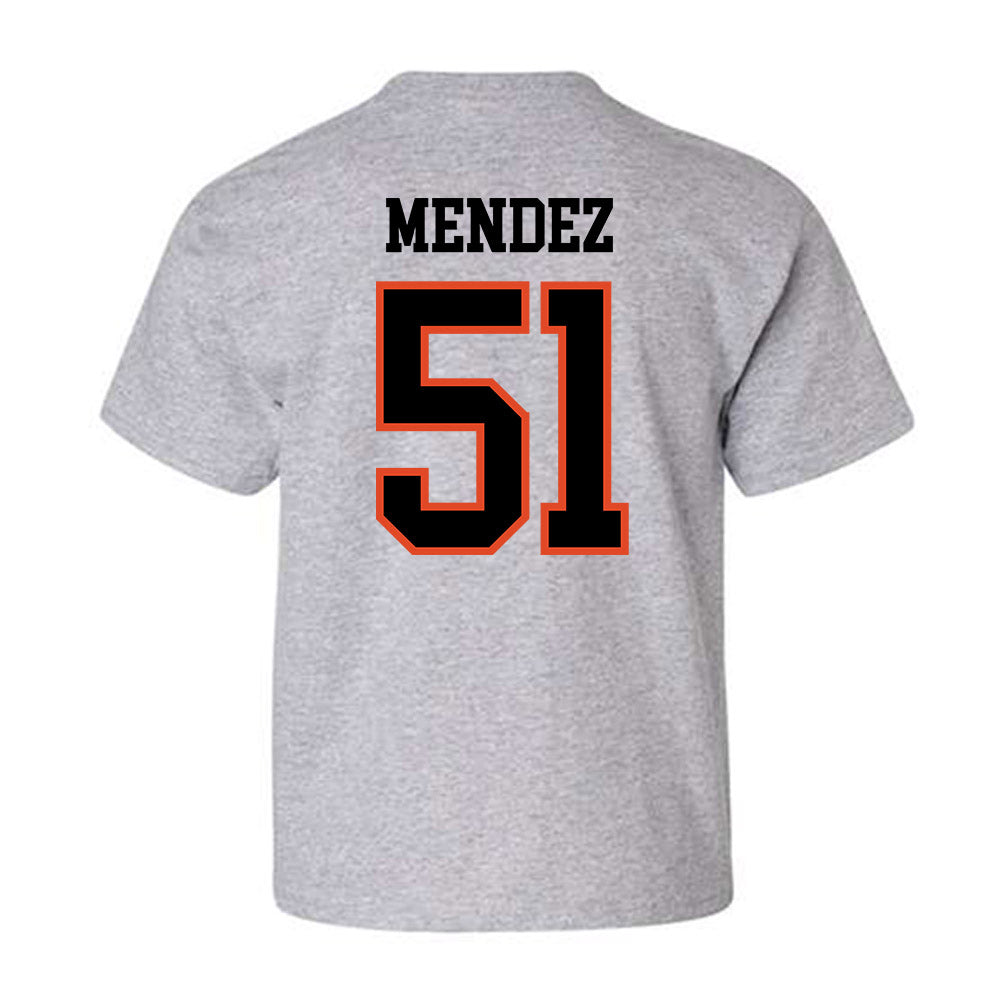 Oregon State - NCAA Baseball : Connor Mendez - Classic Shersey Youth T-Shirt-2