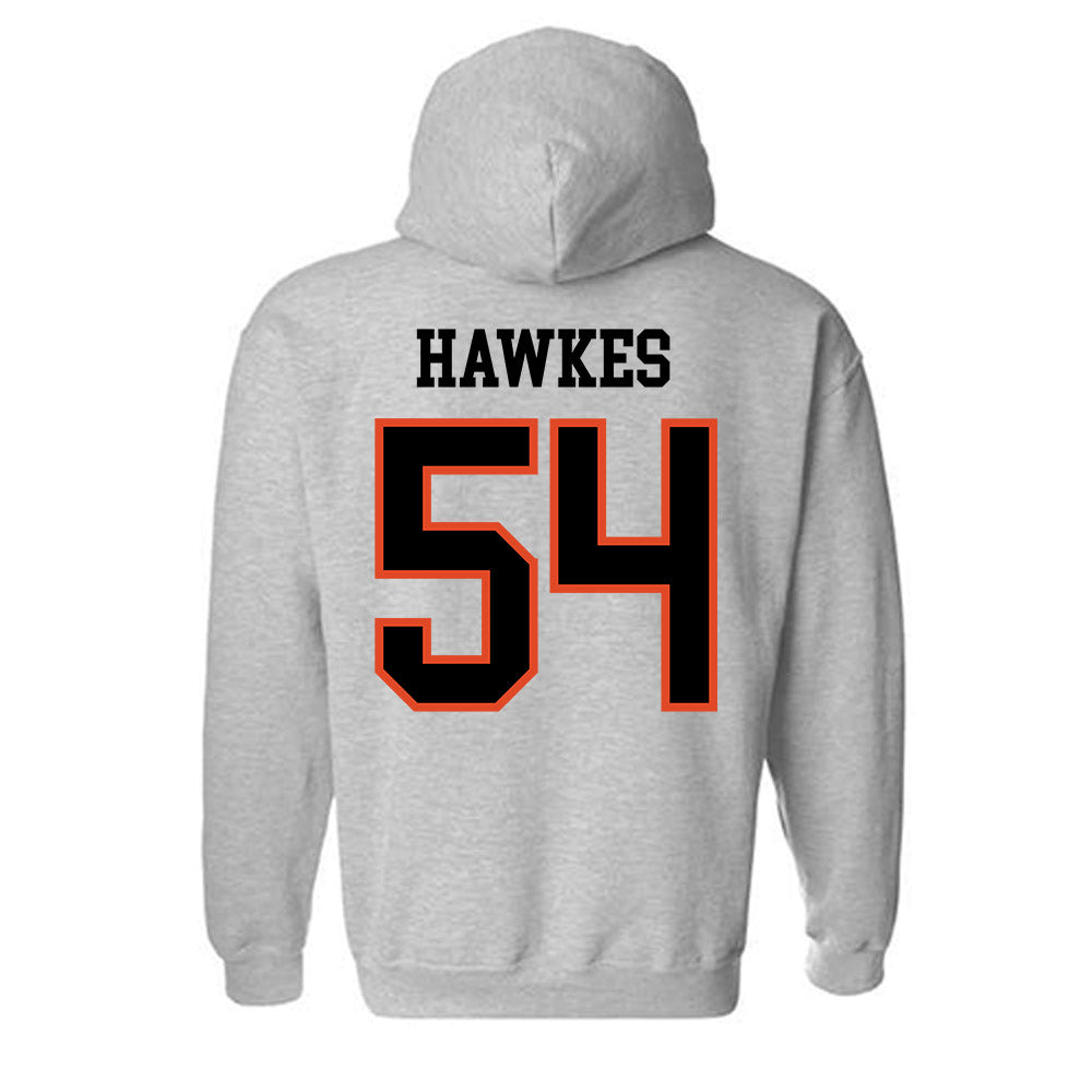 Oregon State - NCAA Football : Adam Hawkes - Classic Shersey Hooded Sweatshirt-2
