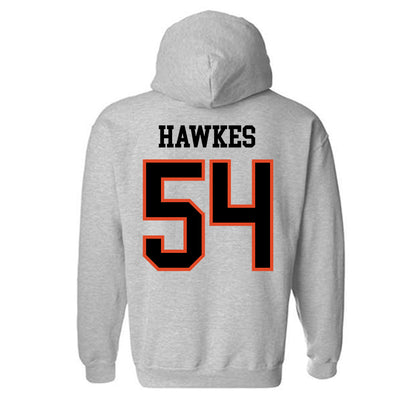 Oregon State - NCAA Football : Adam Hawkes - Classic Shersey Hooded Sweatshirt-2