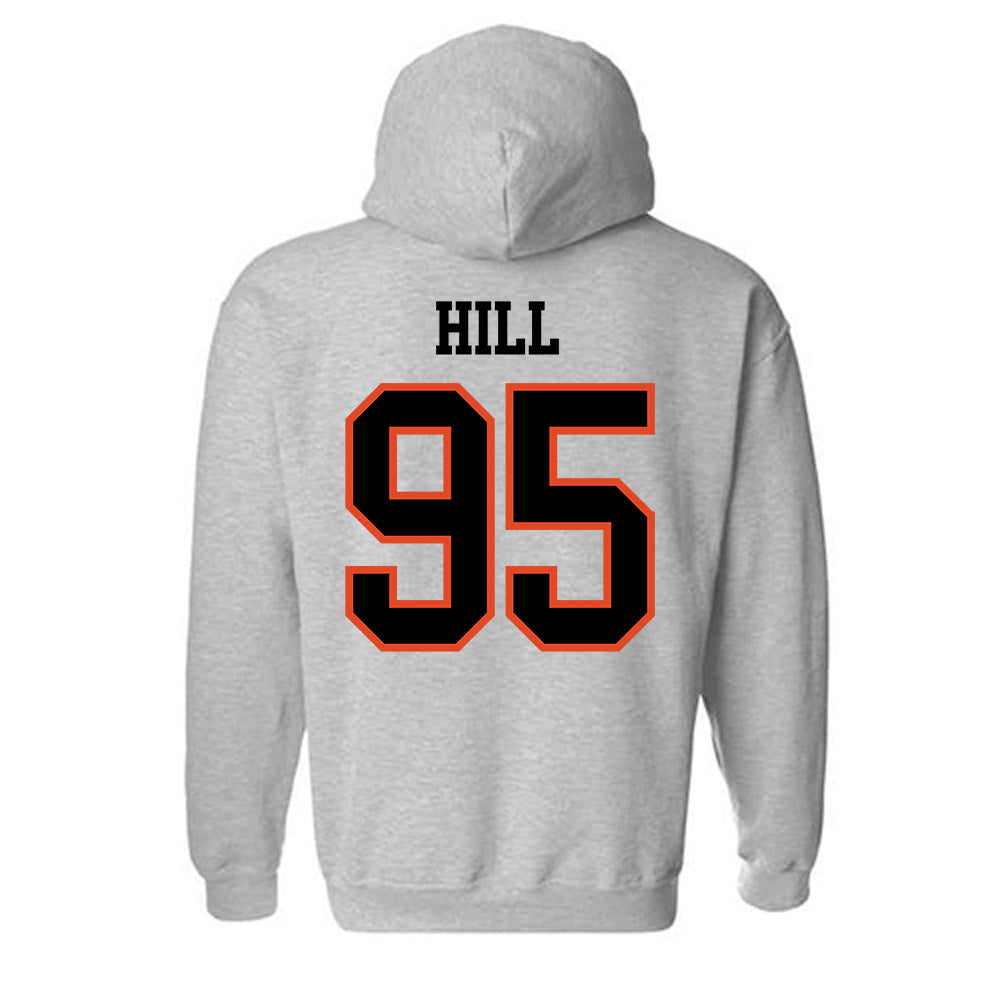Oregon State - NCAA Football : Tygee Hill - Classic Shersey Hooded Sweatshirt-3