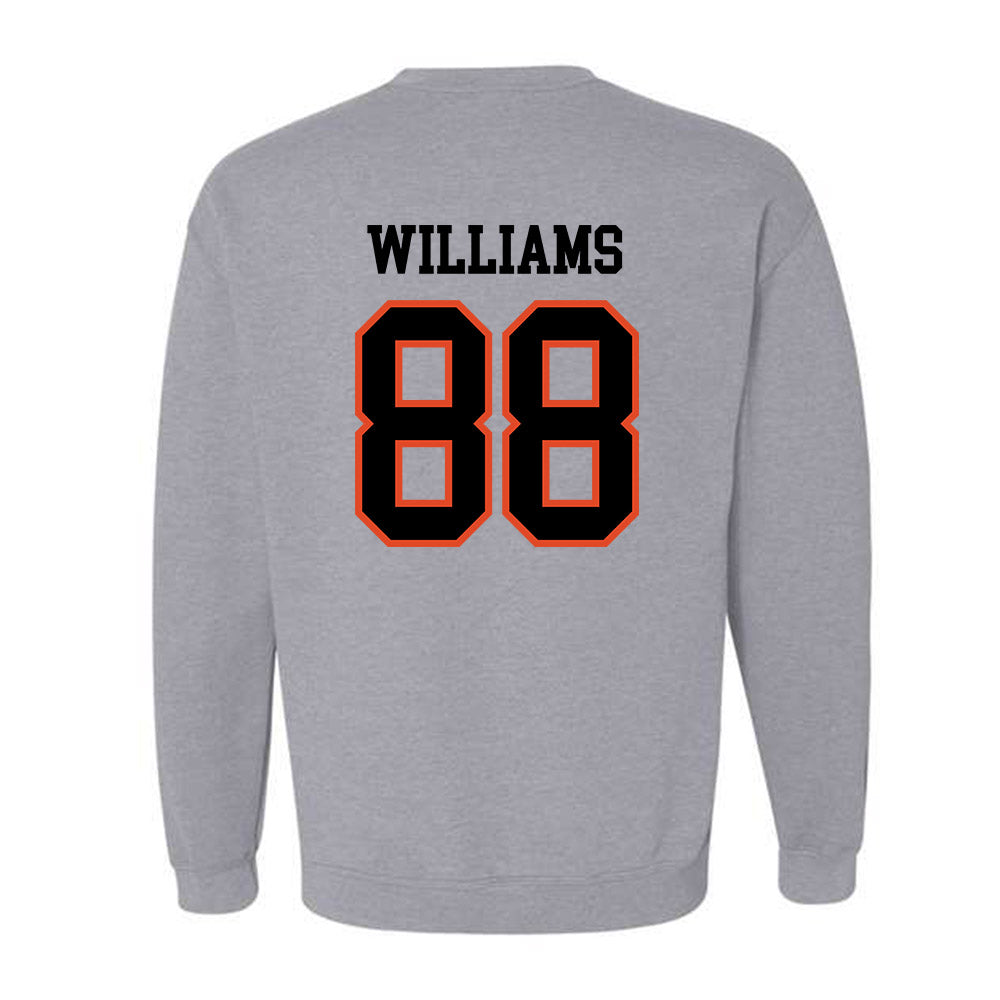 Oregon State - NCAA Football : Riley Williams - Classic Shersey Crewneck Sweatshirt-3