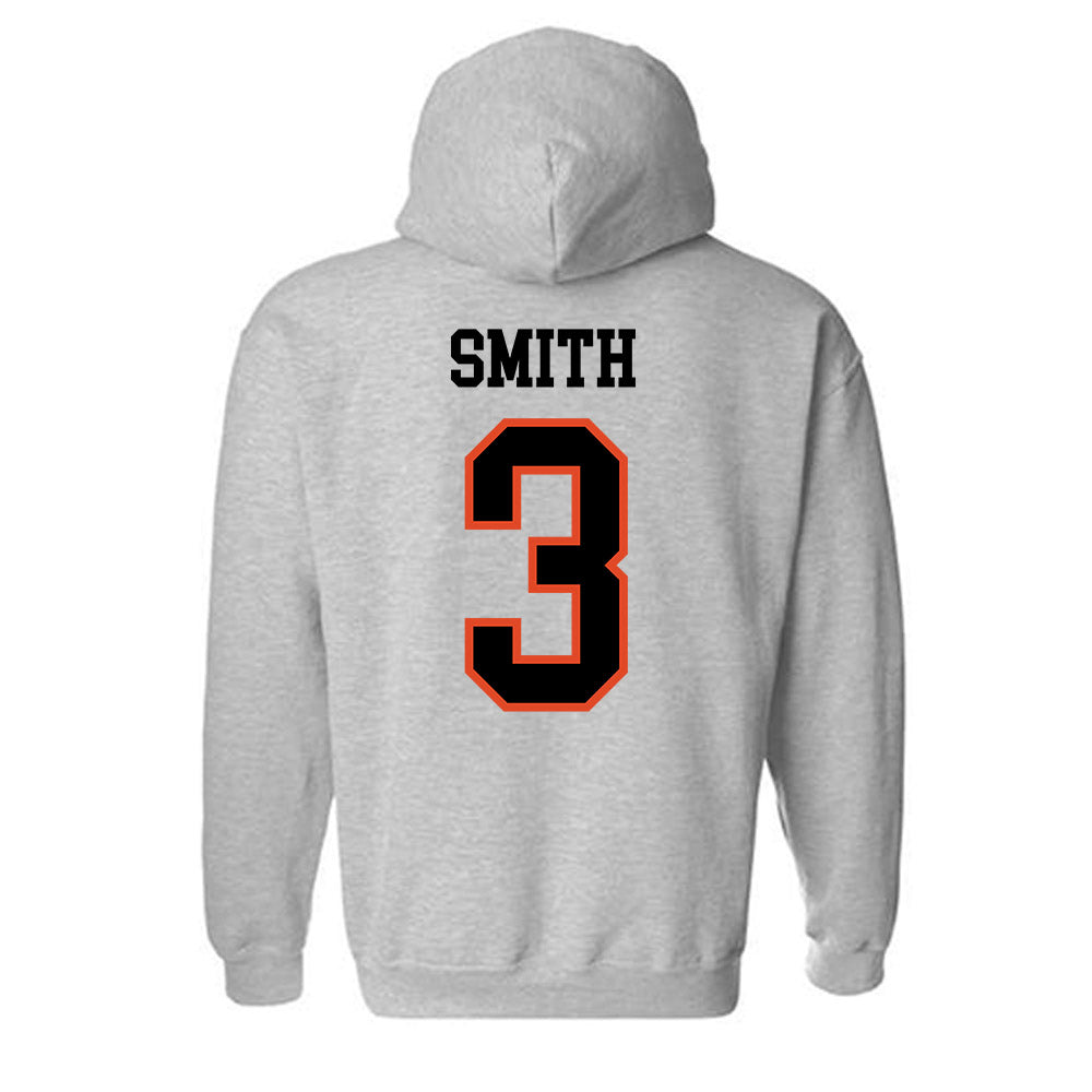 Oregon State - NCAA Women's Soccer : Abby Smith - Classic Shersey Hooded Sweatshirt-3