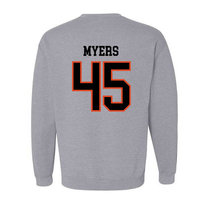 Oregon State - NCAA Football : Jesse Myers - Classic Shersey Crewneck Sweatshirt-3